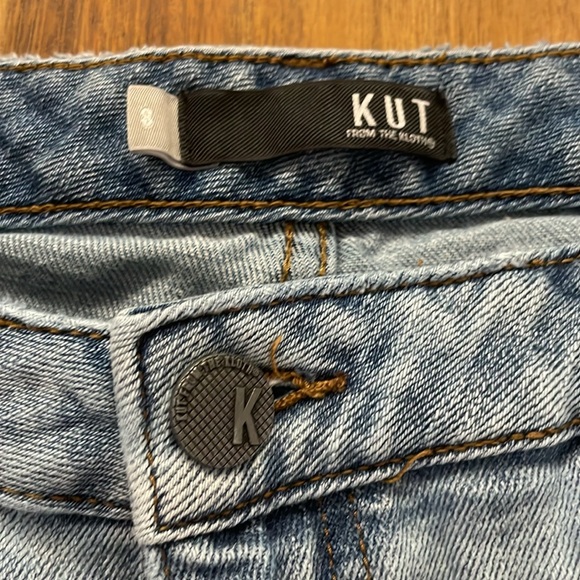KUT from the Kloth Catherine high rise boyfriend jeans size 8 - Picture 2 of 7